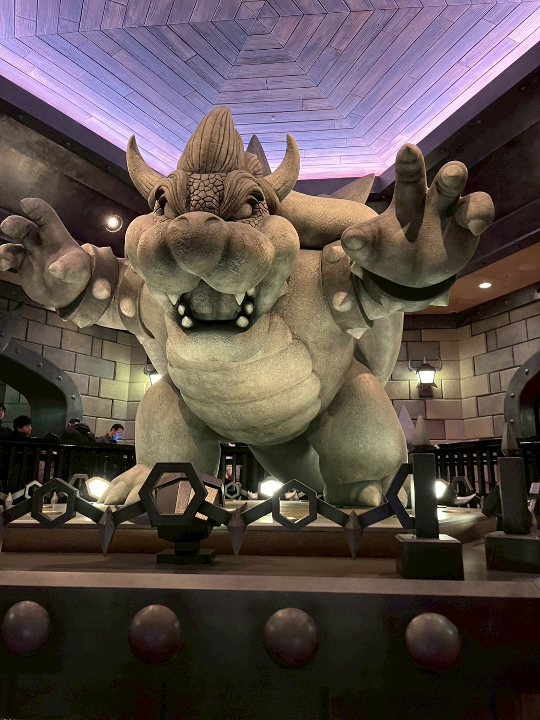 Bowser の画像をエフェクト加工する前の入力例